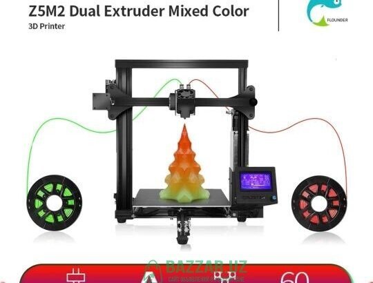 3D printer 3Д принтер 2 цветный 32смХ42см смешиван