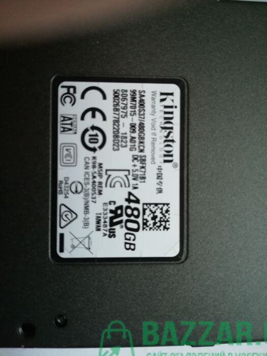 Продам жесткий диск SSD Kingston 480Gb