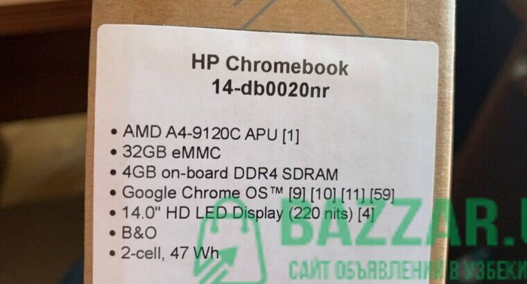 Продаётся срочно Hp Chromebook 14