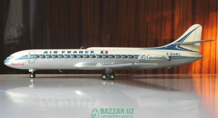 Самолет Caravelle сборная модель-копия