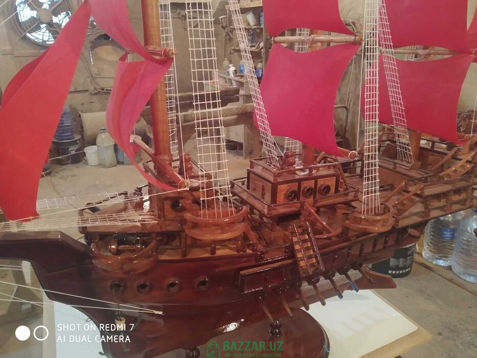 Продается деревянный Корабль