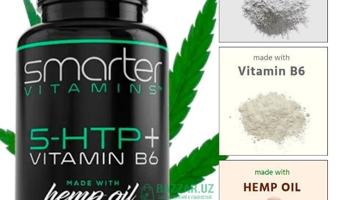 Smarter Vitamins 5-HTP with Vitamin B6 USA