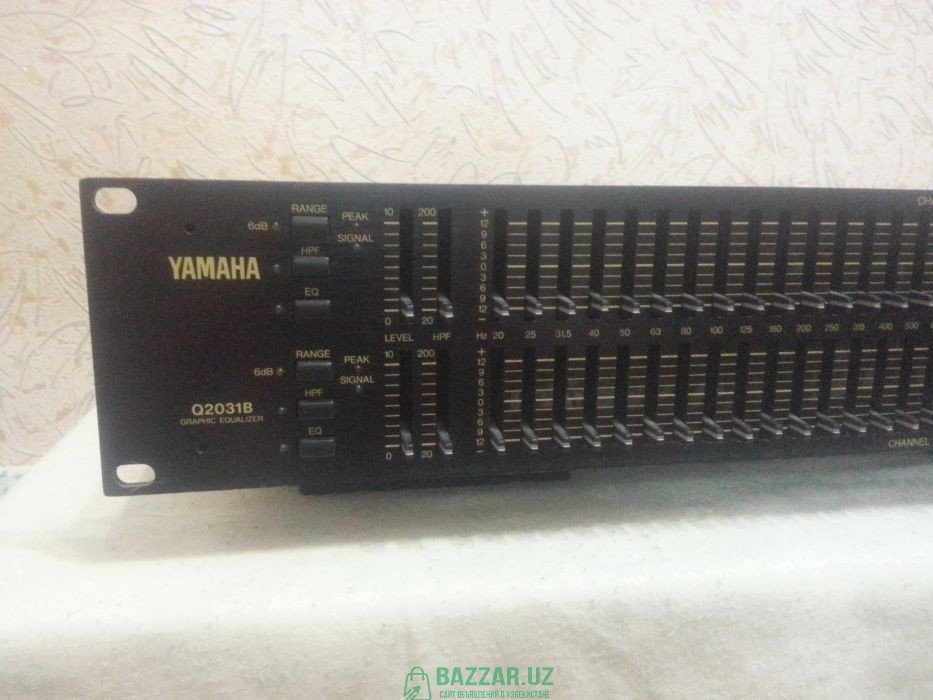 Yamaha графический эквалайзер в хорошем состоянии.