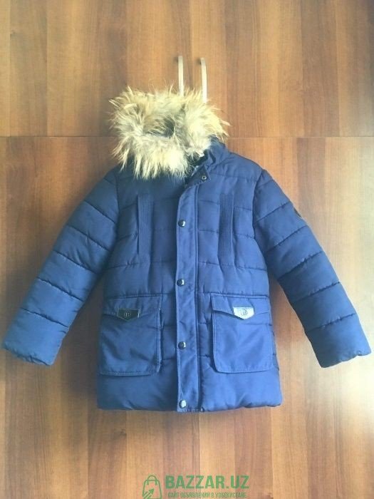 Зимняя куртка для мальчика 7-8 лет