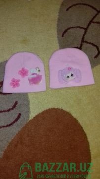 Фирменные шапочки для девочек!