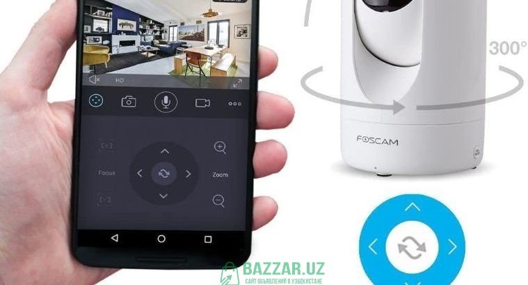 Домашняя камера безопасности Foscam, IP-камера R2