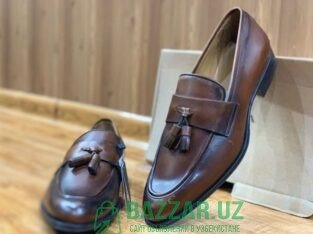 Zara Spain Loafers мужские кожаные лоферы