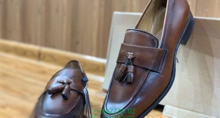 Zara Spain Loafers мужские кожаные лоферы