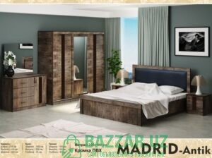 Madrid yotoqxona mebeli, двух спальная мебель Мадр