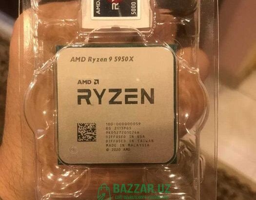 Процессор AMD Ryzen 9 5950X. 16 Ядер, 32 Потока. Д