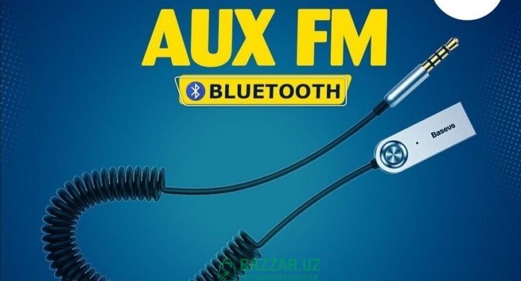 Аукс блютуз AUX Bluetooth адаптер автомобиль колон