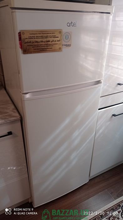 Холодильник Артель двух камерный в очень хорошем с
