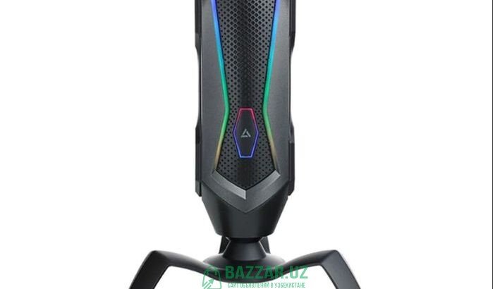 Игровой Микрофон — VS300 Black c RGB подсветкой 65