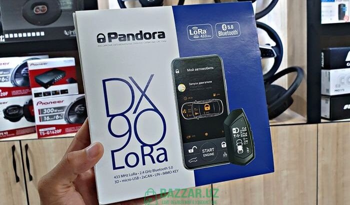 Pandora dx90 lora Автосигнализация с гарантией на