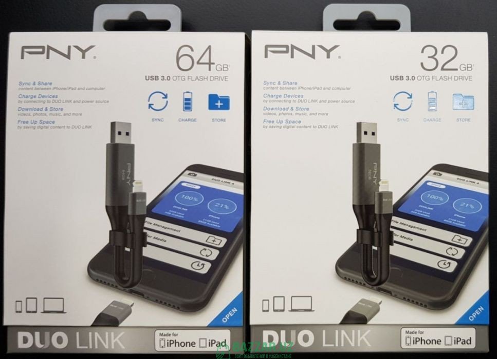 PNY Duo Link IPhone OTG Flash