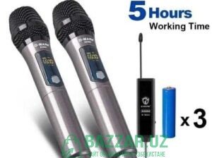 Микрофоны беспроводные для вокала и караоке до 10