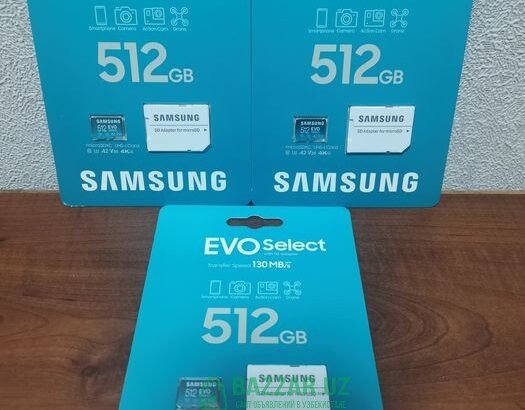 Samsung EVO Select 512gb 85 у.е.