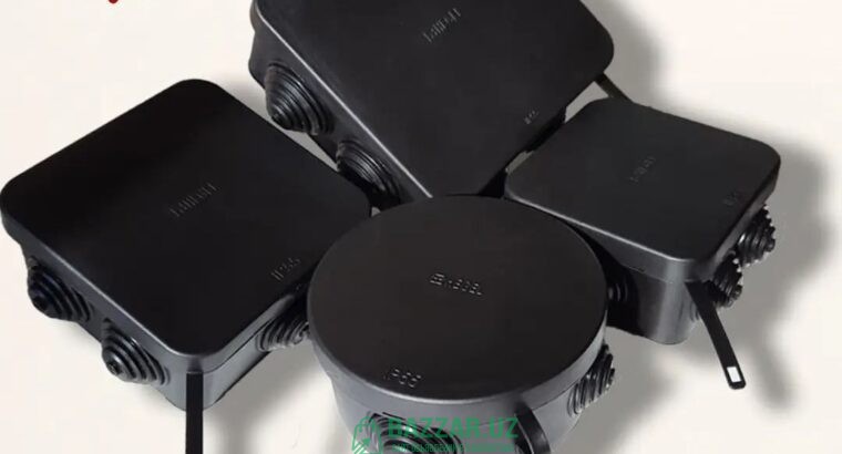 Серия эл коробок IP55 в чёрном цвете HEGEL