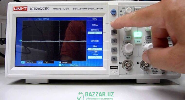 Осциллограф UTD2102CEX цифровой двухканальный 5 29