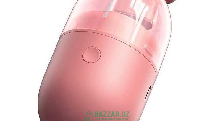 Пылесос Baseus C2 Capsule Vacuum Cleaner Розовый (