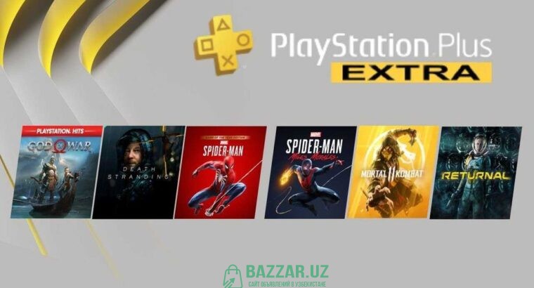 Подписка PS Plus Essential/Extra/Deluxe PlayStatio