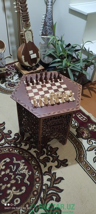Шахматный столик 1 500 000 сум