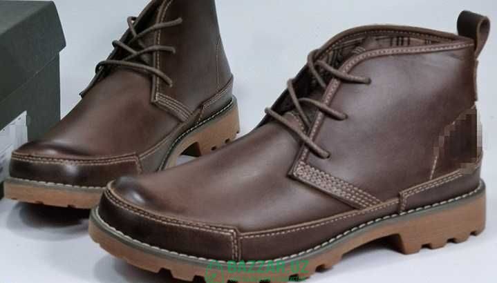 Мужские кожаные ботинки с мягкой подошвой 40-44 1