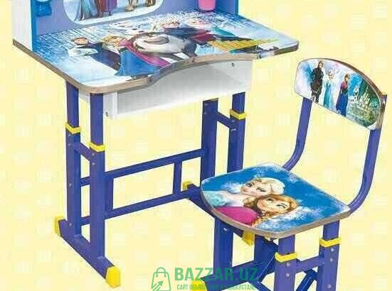 Детский столик + стульчик с мульчашными рисунками!