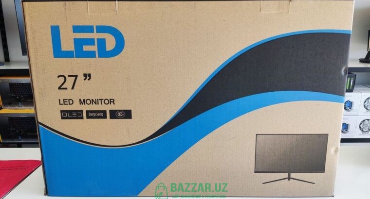 Монитор 27″ Curved IPS FullHD 1920×1080, HDMI-VGA