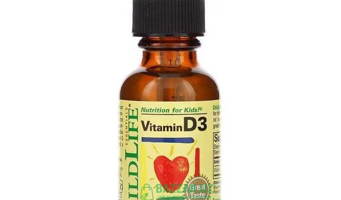 Детский Витамин D3, натуральный вкус ягод, 30 мл А