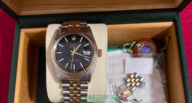 Мужские часы ROLEX Datejust сталь и желтое золото