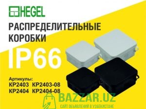 КР-2404.2403 Коробка разветвительная IP66 HEGEL